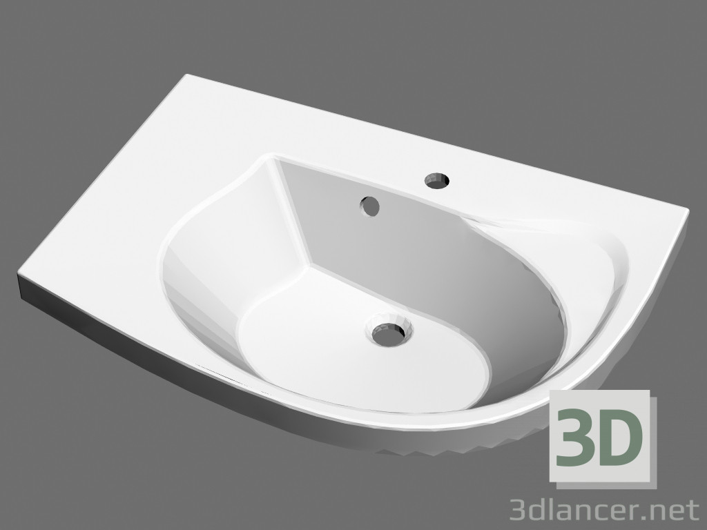 3D modeli Mobilya lavabosu Rosa Comfort L - önizleme