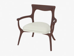 Leather armchair (jsb4411)