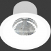 3d model luminaria empotrada LED (DL18458_3000-White) - vista previa