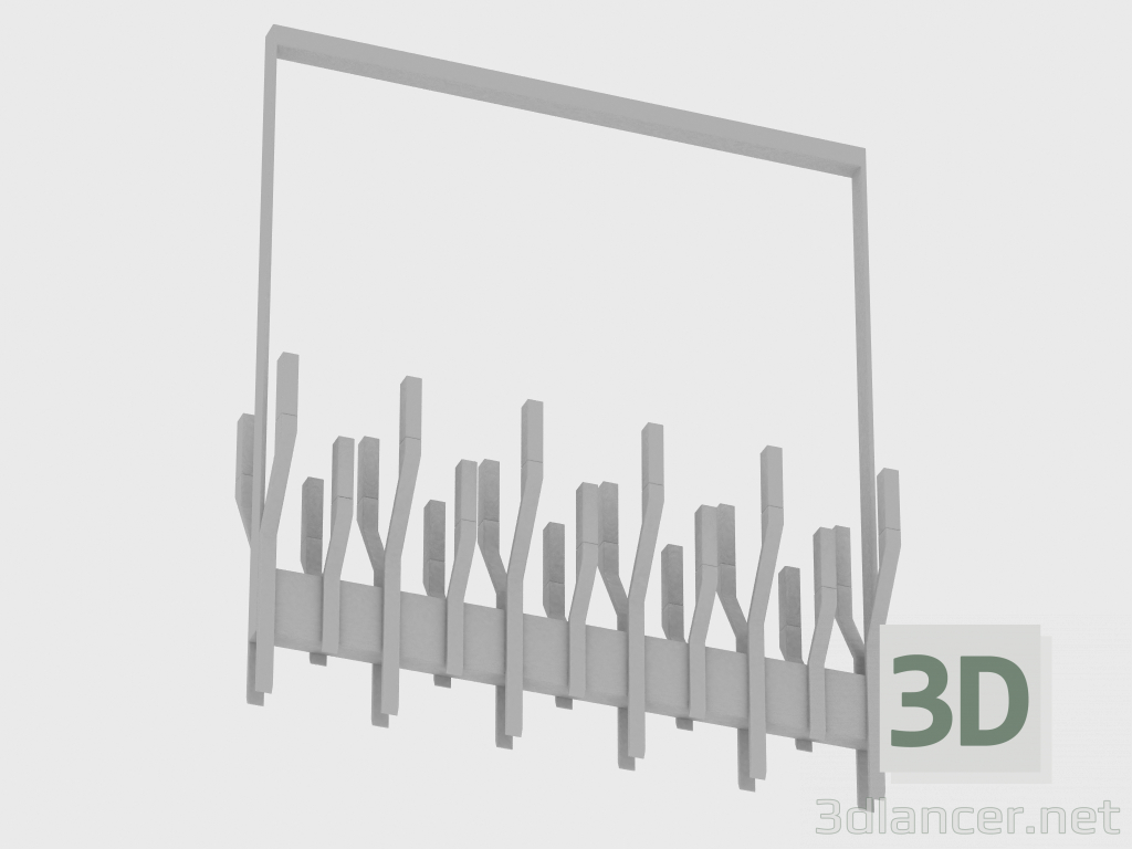 3 डी मॉडल NARITA दीपक LUMINAIRE (144x30xH77) दीपक - पूर्वावलोकन