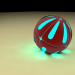 3d model ball - preview