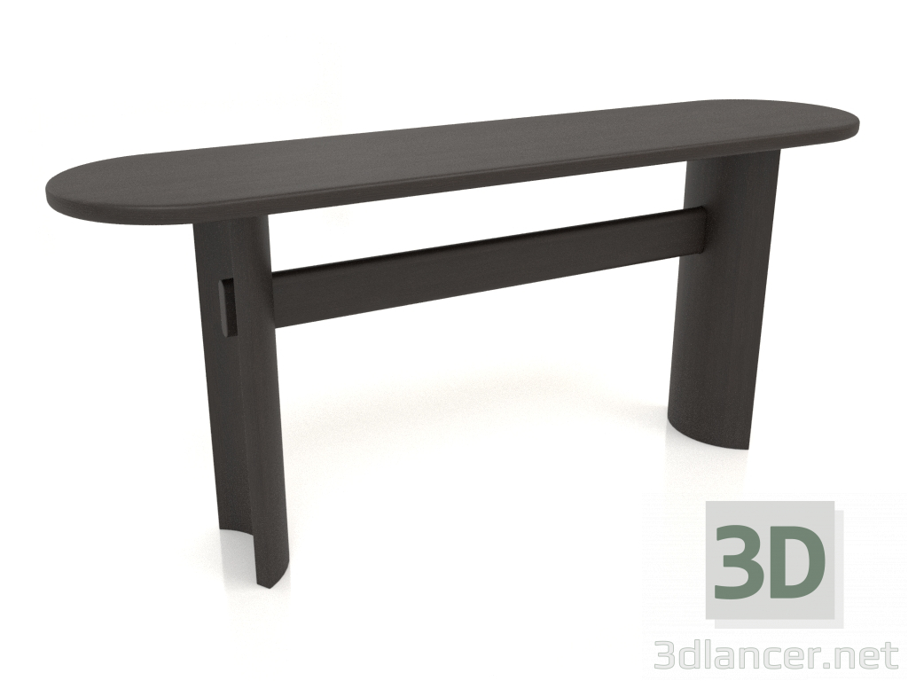 3 डी मॉडल कंसोल केटी 04 (1600x400x700, लकड़ी का भूरा) - पूर्वावलोकन
