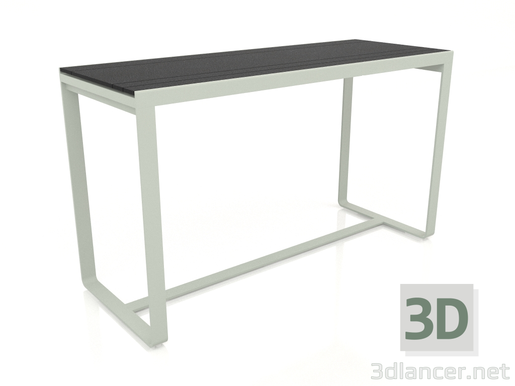 modello 3D Tavolo da bar 180 (DEKTON Domoos, Grigio cemento) - anteprima