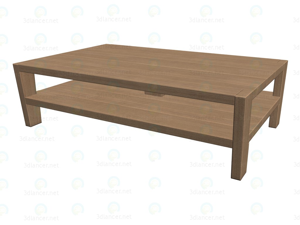 3D Modell Kleiner Tisch FT150 - Vorschau