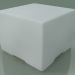 Modelo 3d Otomano de Opal White InOut Polyethylene (108) - preview