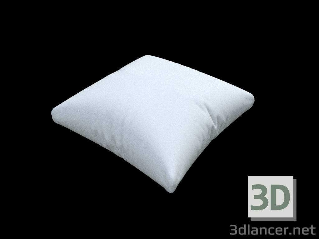 Modelo 3d Travesseiro - preview