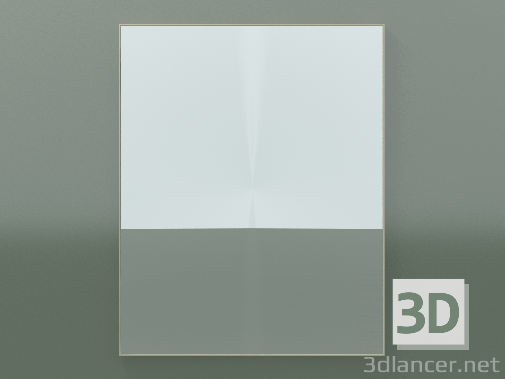 Modelo 3d Espelho Rettangolo (8ATDF0001, Bone C39, Í 120, L 96 cm) - preview