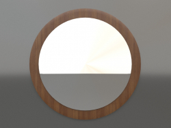 Espelho ZL 25 (D=900, madeira marrom claro)