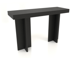 Console table KT 14 (1200x400x775, wood black)