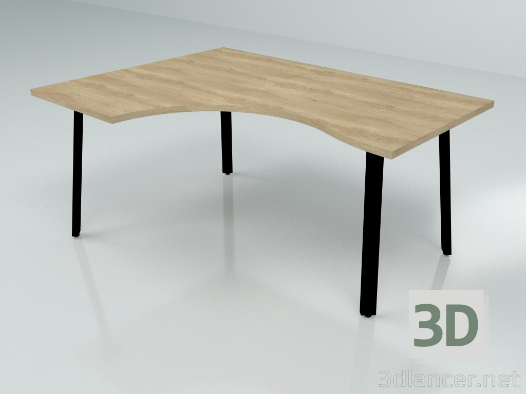 modello 3D Tavolo da lavoro Ogi A BAG010 (1600x1200) - anteprima