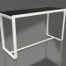 3D modeli Bar masası 180 (DEKTON Domoos, Akik gri) - önizleme