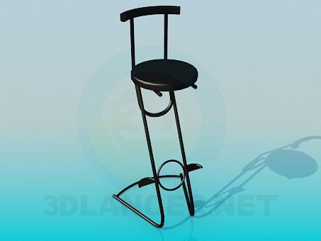 3d model Bar stool - preview