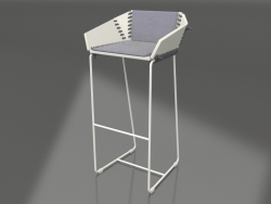 Высокий стул со спинкой (Agate grey)