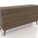 Modelo 3d Cômoda 2 1500x400x800 (nogueira freixo aclarada) - preview