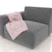 modello 3D Divano modulare Premium Como (elemento sinistro) - anteprima