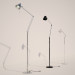 3d model Lámpara de pie, lámpara de IKEA 3 piezas. Antífonas UPBU, Troll - vista previa