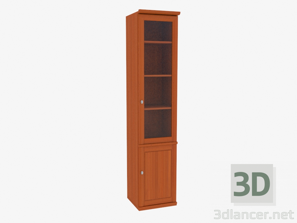 3d model The bookcase is narrow (9704-11) - preview
