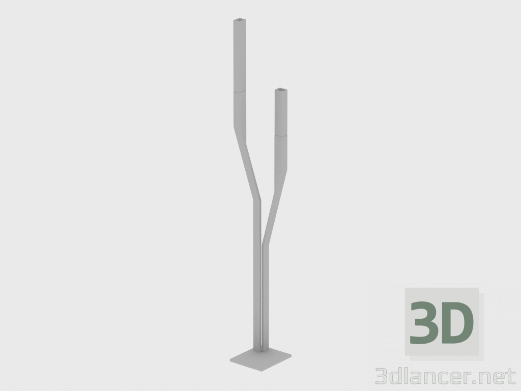 3D Modell Stehleuchte NARITA LAMP STAND (21x21xH160) - Vorschau