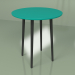 modèle 3D Petite table à manger Spoutnik 70 cm (turquoise) - preview