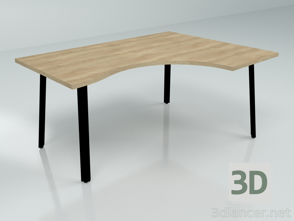 modèle 3D Table de travail Ogi A BAG011 (1600x1200) - preview