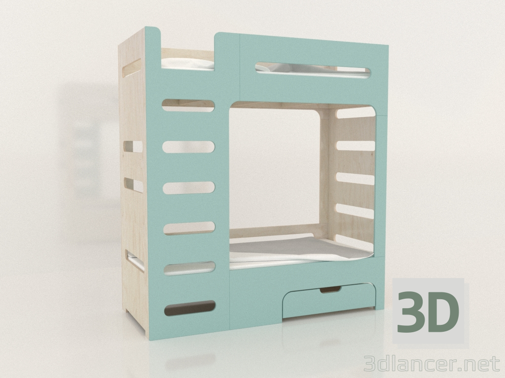 3D Modell Etagenbett MOVE EL (UTMEL0) - Vorschau