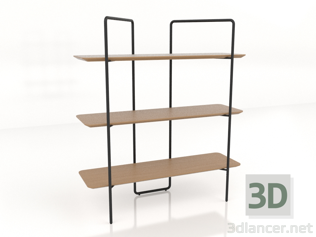3D modeli Modüler raf 02 (2x3) - önizleme