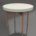 modello 3D Tavolino rotondo Ø60 (Grigio cemento, DEKTON Danae) - anteprima