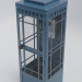 3d Telephone booth 1 model buy - render