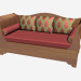 modello 3D Classici di divano FL003 - anteprima