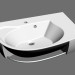 3D Modell Rosa Comfort Plus R Waschbecken - Vorschau