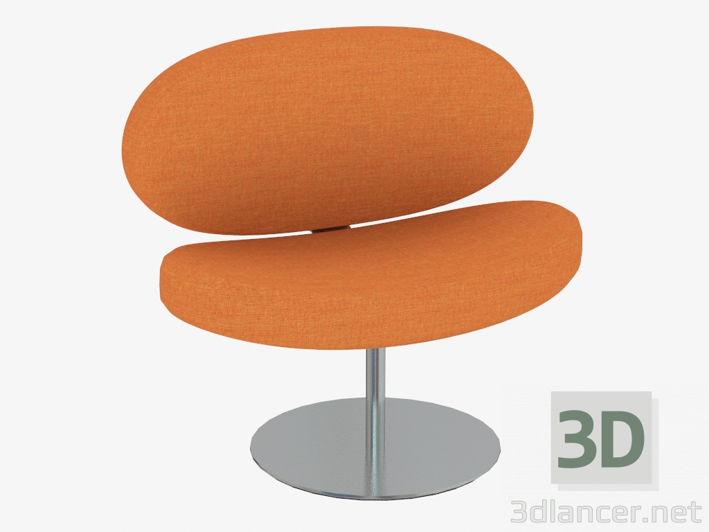3D Modell Sessel Sonnenuntergang - Vorschau