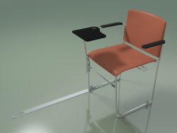 Cadeira empilhável com braços e acessórios 6603 (polipropileno Rust, CRO)