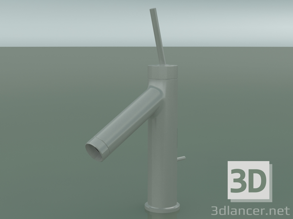 3D modeli Tek kollu lavabo bataryası 90 (Paslanmaz Çelik Optik, 10111800) - önizleme