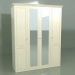 3D Modell Kleiderschrank 4 Türen mit Spiegel VN 1403 - Vorschau