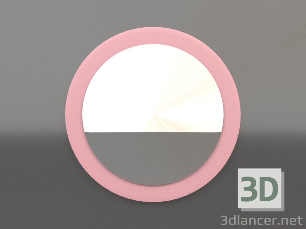 modello 3D Specchio ZL 25 (P=495, rosa pallido) - anteprima