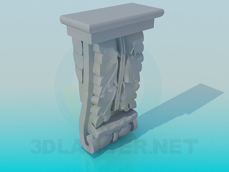 modelo 3D Apoyo de moldeo - escuchar modelo 3D Apoyo de moldeo - escuchar