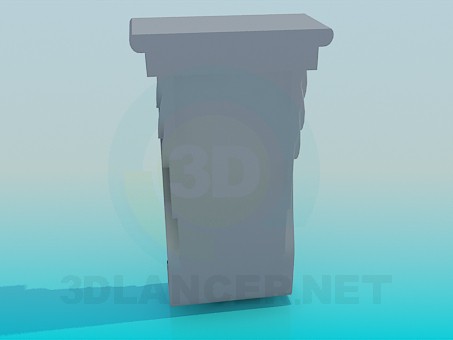modelo 3D Apoyo de moldeo - escuchar modelo 3D Apoyo de moldeo - escuchar