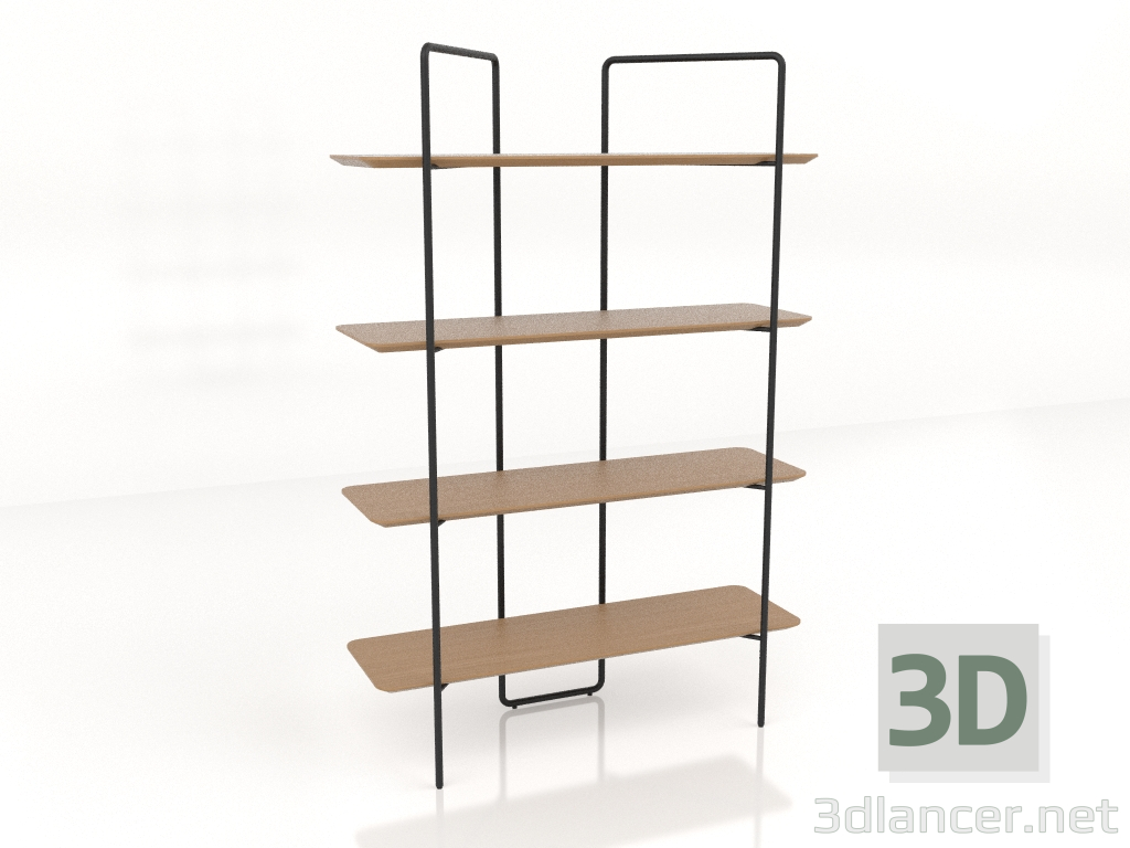 3D Modell Modulregal 03 (2x4) - Vorschau
