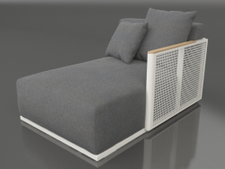 Sofa module section 2 right (Agate gray)