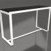 modello 3D Tavolo da bar 180 (DEKTON Domoos, Bianco) - anteprima