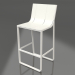 3d model Stool with a high back (Agate gray) - preview