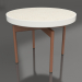 3d model Round coffee table Ø60 (Agate gray, DEKTON Danae) - preview