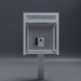 3d Telephone booth 2 model buy - render