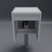 3d Telephone booth 2 model buy - render