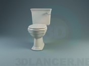 A collection of classic toilets and bidets