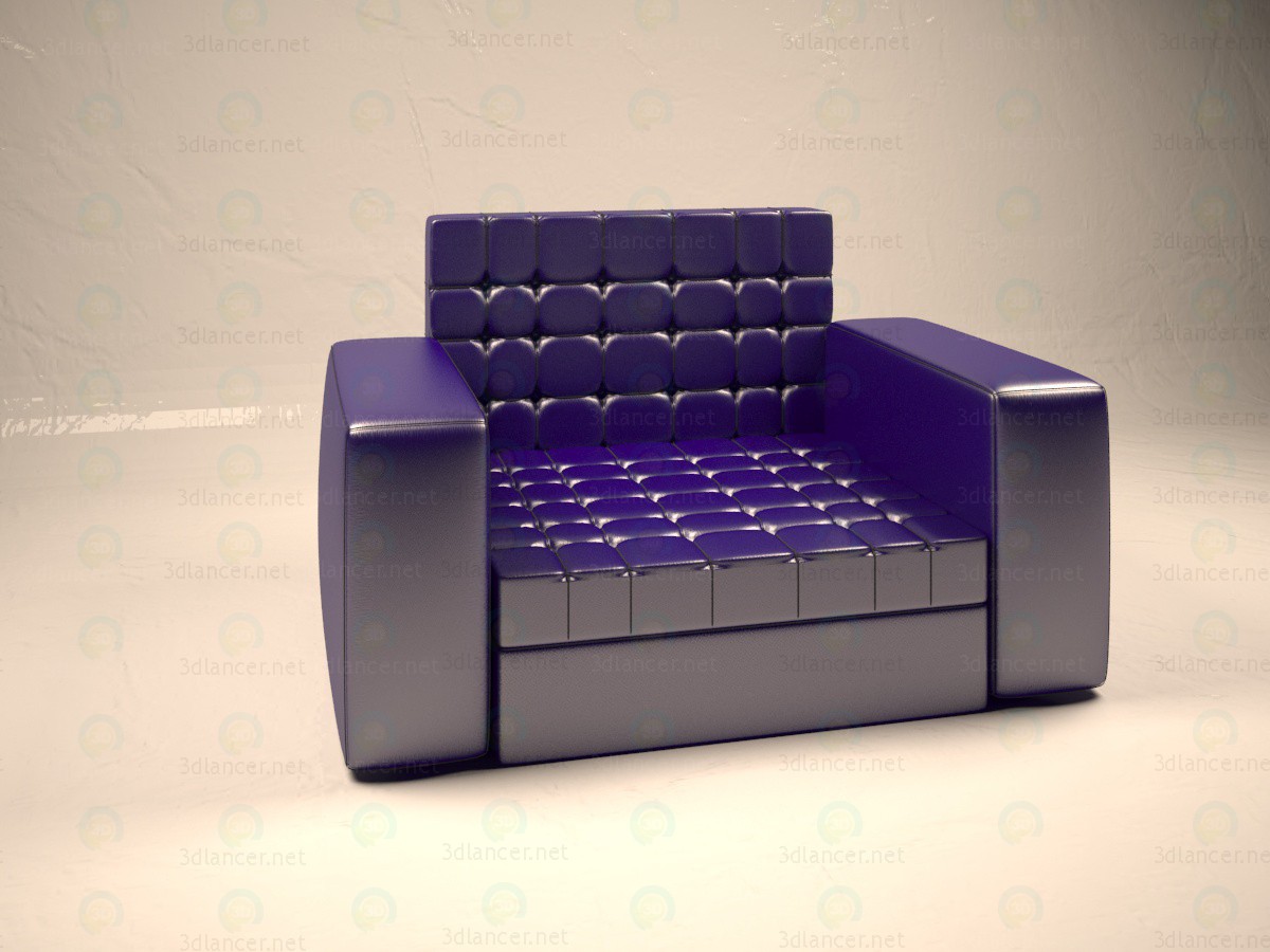 3d model Sillón - vista previa