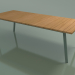 Modelo 3d Mesa de jantar para área externa com bancada em teca InOut (133, ALLU-SA) - preview