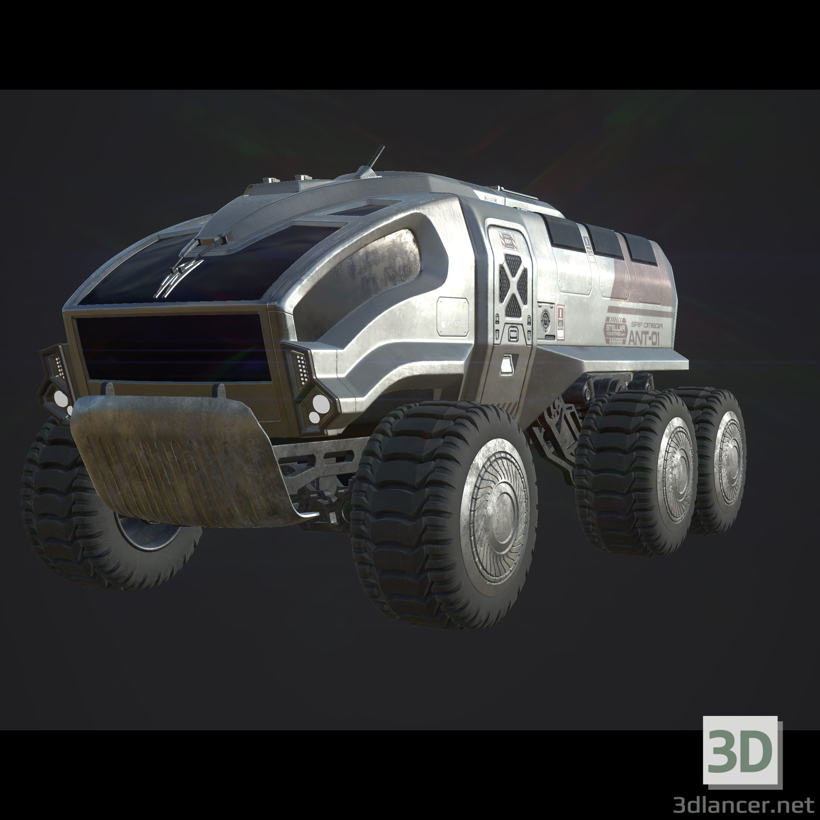 3d model Planetary Rover ANT-01 Stellar Industries corp | 49724 ...