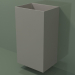 3D modeli Duvara monte lavabo (03UN26102, Clay C37, L 48, P 36, H 85 cm) - önizleme
