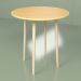 3d model Round table Sputnik 70 cm veneer (yellow ocher) - preview